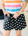 Bow Baby Dotted Shorts