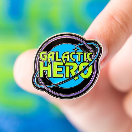 Galactic Hero Pin