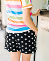 Bow Baby Dotted Shorts